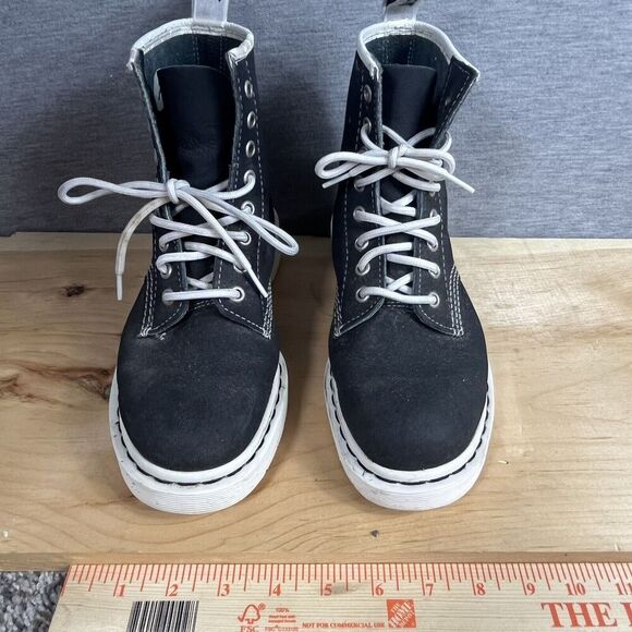 Dr. Martens High Top Air Wair Sneakers Size 7 Men Or 8 Women - Picture 3 of 16